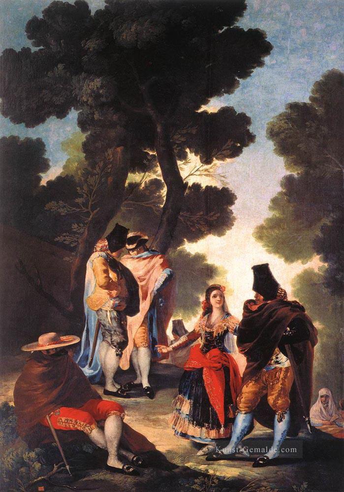 ein Weg in Andalusien Romantische moderne Francisco Goya Ölgemälde